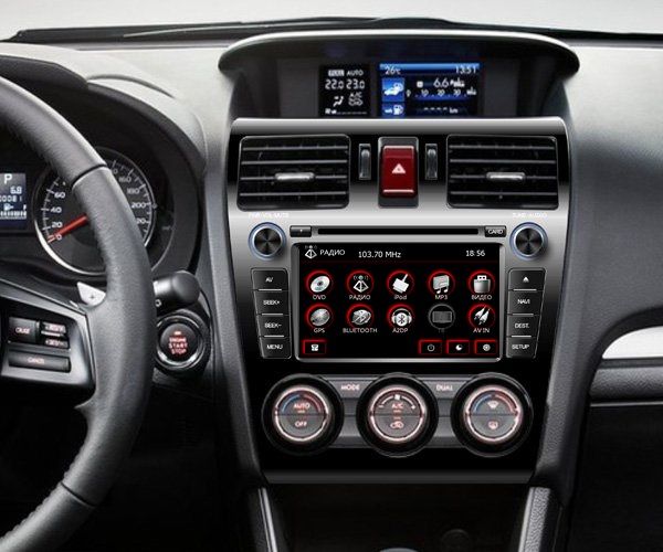 Магнитола FlyAudio 66042B01 - SUBARU IMPREZA 2012 Магнитола FlyAudio 66042B01 - SUBARU IMPREZA 2012