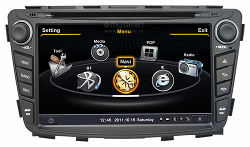 Магнитола MyDean 1067-1 (Hyundai Solaris) Магнитола MyDean 1067-1 (Hyundai Solaris)