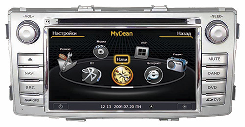 Магнитола MyDean 1143 (Toyota Hilux) Магнитола MyDean 1143 (Toyota Hilux)