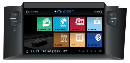 Магнитола MyDean 3241 Citroen C4 (2011-) Магнитола MyDean 3241 Citroen C4 (2011-)