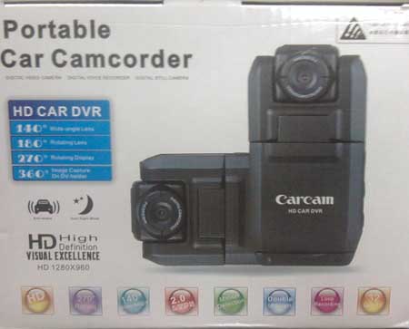   Carcam Portable Car Camcorder